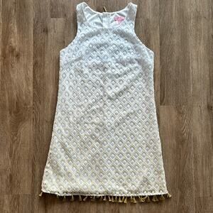 Lilly Pulitzer White And Gold Dress for Sale up to 90% Off: Poshmark